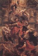 Peter Paul Rubens The Peaceful Reign of King Fames i (mk01) Norge oil painting reproduction